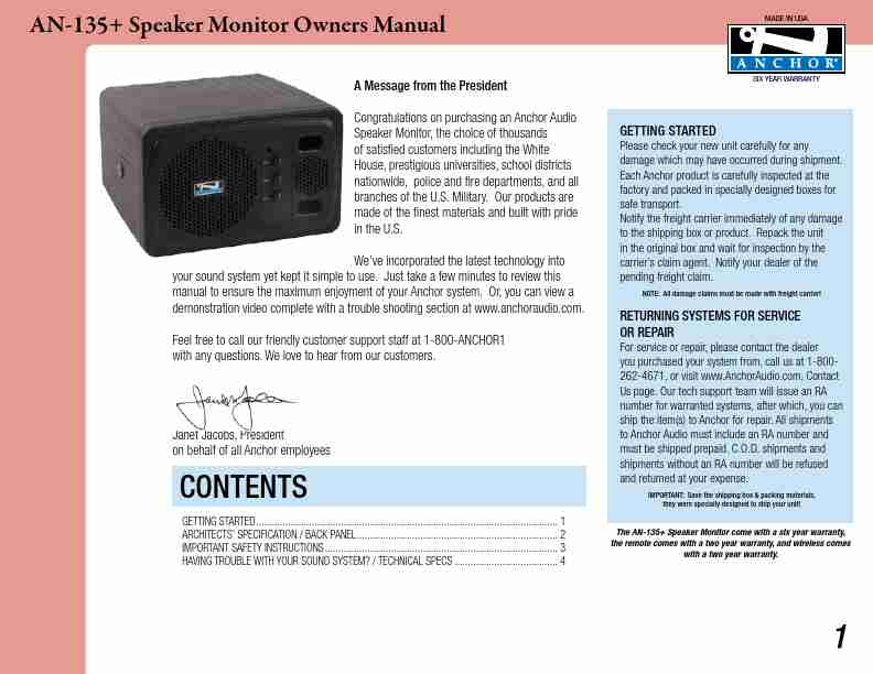Anchor Audio Speaker System AN135-page_pdf